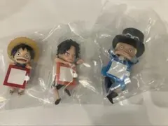 ワンピース 一番くじ　ちらりんフレンズ　ルフィ　エース　サボ　コンプリート