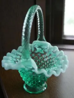 【⭐️稀少❣️蔵出し⭐️】フェントン　ホブネイル　フラワーベース　花瓶　花器 メルカリ