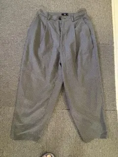 HARE チェック柄 スラックス S