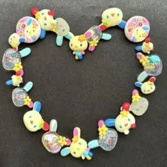 サンリオ　ウサハナ　U-SA-HA-NA ボタン　コミックボタン　20個セット