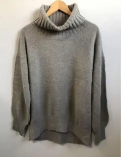 スピックアンドスパン　カシミヤ混ニット　タートルネック