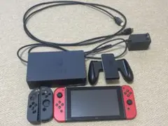 Nintendo Switch 本体　スーパーマリオオデッセイ赤ジョイコン