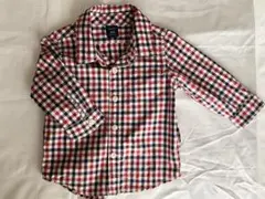 babyGap チェック柄長袖シャツ 12-18ヶ月