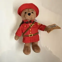 パディントンベア 警官制服 ぬいぐるみ　タグ付き