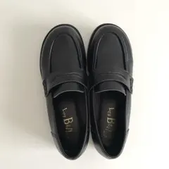 Belle & Sofa ローファー 黒 ブラック A6407 24.0cm