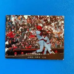 カルビープロ野球カード　山本浩二（広島カープ）