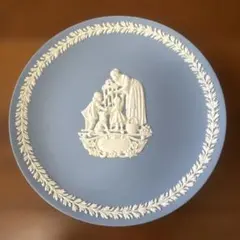 WEDGWOOD ブルー皿 母と子供 1992年製のサムネイル