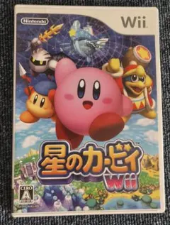 星のカービィ Wii ソフト　箱、ディスクのみ