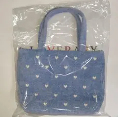 ラブラリーバイフェイラー ラブラリーハート バッグ ライトブルー