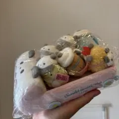 すみっコぐらし　東京駅　パンダ観光バス　てのりぬいぐるみセット　2020　未開封