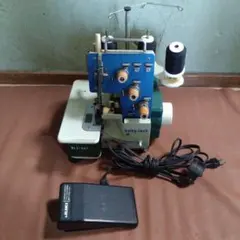 K90 ジャンクJUKI ジューキ ロックミシン 巻きロック押さえ付 - メルカリ