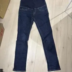 マタニティスキニーデニムパンツ