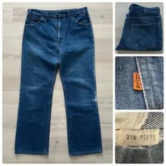 70s Levi's 517 オレンジタブ ブーツカット デニムパンツ カナダ製のサムネイル