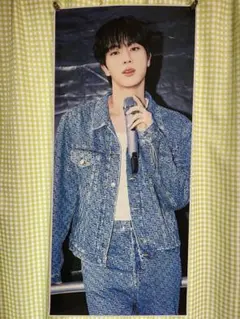 ⑥BTS JIN ジン　不織布　ポスター　バナー　韓国製作者　キムソクジン