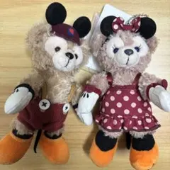 AULANI ダッフィー & シェリーメイ ぬいぐるみセット AULANI ディズニー ダッフィー シェリーメイ ぬいぐるみ - メルカリ