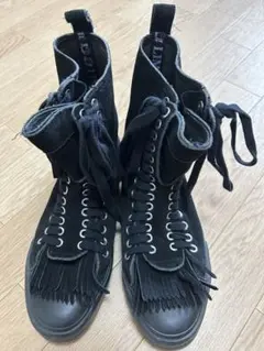 リミフゥ　黒スニーカーブーツのサムネイル