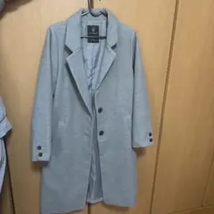 w closet グレー チェスターコート