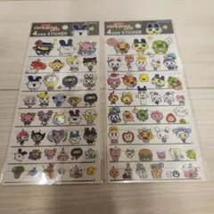 たまごっち プチプチおみせっち 4サイズステッカー 2種セット