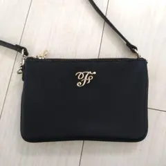 Maison de FLEUR　メゾン ド フルール　ダブルジップショルダー　黒のサムネイル
