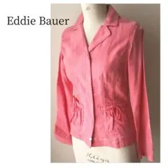 Eddie Bauerリネン100%ジャケット 鮮やかピンクのサムネイル