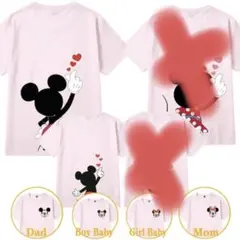 ディズニー　親子　友達　お揃いTシャツ