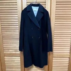 DES PRÉS デプレ ロングコート ブラック　size1