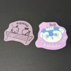 ちいかわ ダイカットステッカー付きグミ　2枚セット　セイレーン　ひとは　ふたば