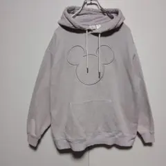 裕*様 C358 ディズニー プルオーバー　パーカー 紫　パープル　M ミッキー