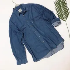 1-226【POLO】美品◎大人気3L ポロ　ロゴ入り　ユニセックス　大きめ