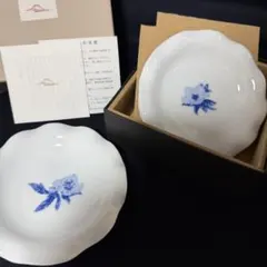 オールド深川製磁　白菜長皿　５客揃 オールド深川製磁 白菜長皿 5客揃