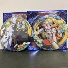 ワンピース　輩缶バッジ　 28弾　ヒバリ　ヘルメッポ　セット