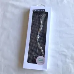 Casetify Charm Keychain パール チャームキーチェーン