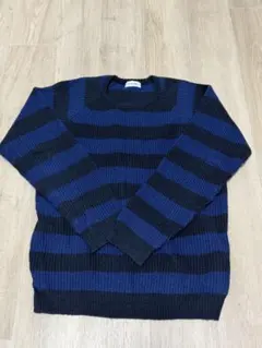 BACK NUMBER X-LARGE ストライプセーター