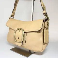 【美品】COACH ワンショルダー　バッグ　SOHO オールレザー　希少色