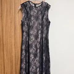 新品 マイストラーダ ボリュームフレアカラーワンピース Mystrada