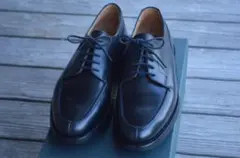 【極美品】クロケットジョーンズ×ポールスミス スエード3アイレットシューズ 6E 極美品】クロケットジョーンズ×ポールスミス スエード3