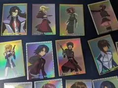 値下絶版おまけ付　ガンダムSEEDDESTINY　カードダスマスターズレア１５種