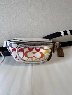 ★公式完売★COACH コーチ ボディバッグ ウエストポーチ かわいい 目立つ