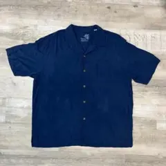 古着 00s TOMMY BAHAMA トミーバハマ シルク100% 開襟しゃつのサムネイル