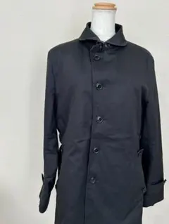 ONLY M 中綿ロングコート 黒 耐水 レインレジスタント オンリー 通勤