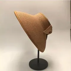 【新品未使用】ロールアップつば付き 夏用サンハット サンバイザー