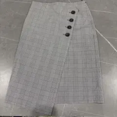 COMME CA MODELS チェックスカート11号