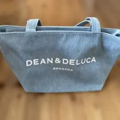 DEAN & DELUCA トートバッグ ライトブルー