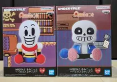 UNDERTALE アミコット Papyrus & Sans 2点セット
