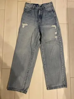 LOWRYS FARM ダメージデニム