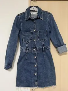 デニムワンピース　ZARA Sサイズ