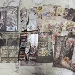 海外文具 コラージュ 海外作家 メモ まとめ売り - メルカリ