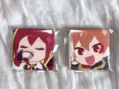 ツイステ エース リドル スクエアバッジコレクション 缶バッジ