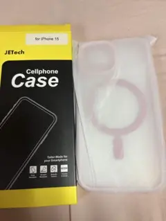 JETech iPhone 15用 MagSafe対応ケース ピンク