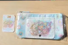 ダッフィーカラフルハピネススーベニアお手拭きキャリー　ダッフィー20周年